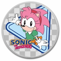 Niue - 2 NZD Sonic the Hedgehog: Amy Rose 2022 - 1 Oz Silber COLOR