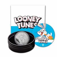 Samoa - 5 Dollar Looney Tunes Bugs Bunny PROOF 2022 - 1 Oz Silber PP