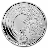 Samoa - 5 Dollar Looney Tunes Bugs Bunny PROOF 2022 - 1 Oz Silber PP