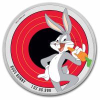 Samoa - 5 Dollar Looney Tunes Bugs Bunny COLOR 2022 - 1 Oz Silber Color