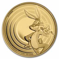 Samoa - 25 Dollar Looney Tunes Bugs Bunny 2022 - 1 Oz Gold