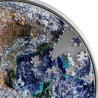 Tschad - 5000 Francs Unsere Erde Puzzle 2022 - 1 Oz Silber