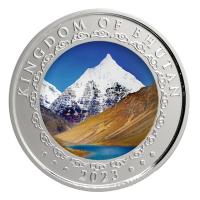 Bhutan 500 Nu Lunar Jahr des Hasen 2023 1 Oz Silber PP HR Rckseite
