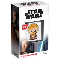 Niue - 2 NZD Chibi Star Wars (16.) Young Obi Wan(TM) 2022 - 1 Oz Silber