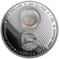 USA - 1 USD 75. Jahre Roswell Zwischenfall 2022 - 1 Oz Silber PP