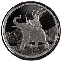 Gibraltar - 1 GBP Kriegselefant (War Elephant) 2022 - 1 Oz Silber