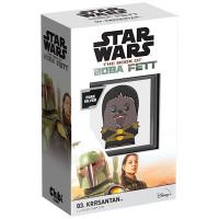 Niue - 2 NZD Chibi Star Wars Book of Boba Fett (3.) Krrsantan(TM) - 1 Oz Silber