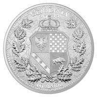 Germania Mint - 10 Mark Polonia & Germania 2022 - 2 Oz Silber
