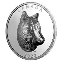 Kanada - 25 CAD Timberwolf 2022 - 1 Oz Silber