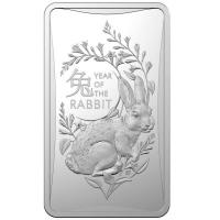Australien - 1 AUD RAM Lunar Jahr des Hasen 2023 - 1/2 Oz Silber