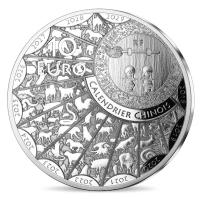 Frankreich - 10 EURO Lunar Jahr des Hasen 2023 - Silber PP