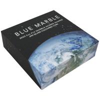 Fiji - 3 FJD Der Blaue Planet Erde (The Blue Marble) 2022 - 3 Oz Silber Gewölbte Prägung