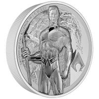 Niue 10 NZD Classic Superheroes (3.) Aquaman(TM) 2022 3 Oz Silber PP