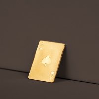 Palau - 1 USD Ace of Spades (Pik Ass) - 0,5g Gold