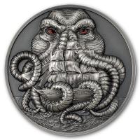 Palau - 20 USD H.P. Lovecraft Cthulhu Mythos 2022 - 3 Oz Silber
