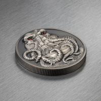 Palau - 20 USD H.P. Lovecraft Cthulhu Mythos 2022 - 3 Oz Silber
