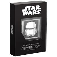 Niue - 2 NZD Star Wars Faces of First Order (3.) Snowtrooper - 1 Oz Silber