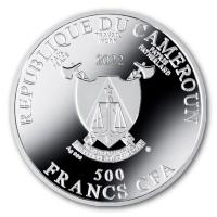 Kamerun - 500 Francs Gustav Klimt: Maria Munk 2022 - Silber PP