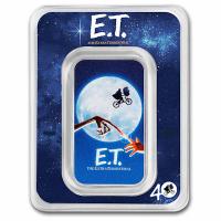 Niue - 2 NZD 40 Jahre E.T. Movie Poster 2022 - 1 Oz Silber Color Blister