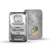Germania Mint - Guss Silberbarren - 5 Oz Silber