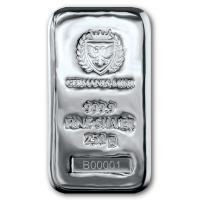 Germania Mint - Guss Silberbarren - 250g Silber