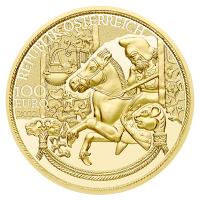 Österreich - 100 EURO Magie des Goldes Das Gold der Skythen - 1/2 Oz Gold