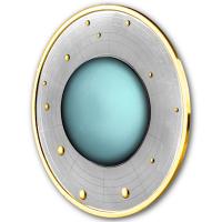 Kamerun - 500 Francs Sonnensystem: Der Uranus 2021 - Silber PP
