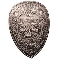 Sdkorea - Schildserie (4.) Shield of Henry II Silver Stacker - 1 KG Silber (nur 500 Stck!)