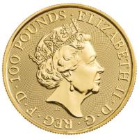 Grobritannien - 100 GBP Myth & Legends (4.) King Arthur 2023 - 1 Oz Gold BU