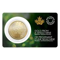 Kanada - 50 CAD Maple Leaf Single Mine 2022 - 1 Oz Gold Privy Blister