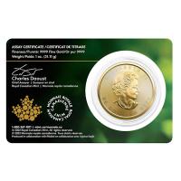 Kanada - 50 CAD Maple Leaf Single Mine 2022 - 1 Oz Gold Privy Blister