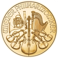 Österreich - 4 EURO Philharmoniker 2023 - 1/25 Oz Gold