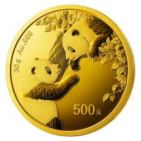 China 500 Yuan Panda 2023 30g Gold