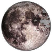 Tschad - 5000 Francs Moon Puzzle 2023 - 1 Oz Silber Antik Finish Color