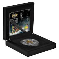 Niue - 5 NZD The Immortal Eight (1.) Zhang Guolao 2022 - 2 Oz Silber