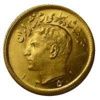 1/2 Pahlawi Iran - 3,66g Goldmnze