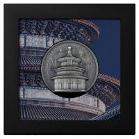 Cook Island - 25 CID Beijing  Temple of Heaven  2023 - 5 Oz Silber Antik Finish