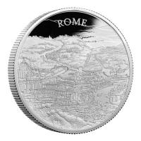 Großbritannien - 5 GBP City Views (2.) Rom (Rome) 2022 - 2 Oz Silber PP