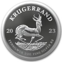 Sdafrika - Krgerrand 2023 - 2 Oz Silber Polierte Platte
