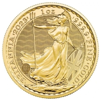 Großbritannien - 100 GBP Britannia 2023 - 1 Oz Gold