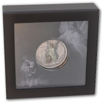 Cook Islands - 5 CID Schutzengel (Guardian Angel) 2023 - 1 Oz Silber Ultra High Relief
