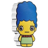Tuvalu 1 TVD Simpsons Minted Mini (3.) Marge Simpson 2022 1 Oz Silber Rckseite