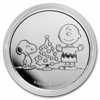 USA - Peanuts Snoopy und Charlie Brown Weihnachten 2022 - 1 Oz Silber