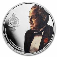 Niue 2 NZD - The Godfather(TM) 50th Anniversary - 1 Oz Silber PP Color