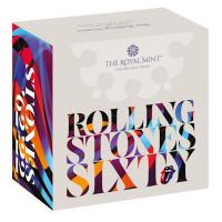 Grobritannien - 25 GBP Music Legends The Rolling Stones 2022 - 1/4 Oz Gold PP