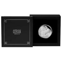 Australien - 100 AUD Lunar III Hase 2023 - 1 Oz Platin PP (nur 188 Stck!!!)