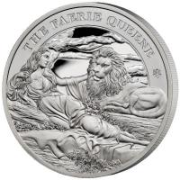 St. Helena - 1 Pfund The Faerie Queene (2.) Una and the Lion 2023 - 1 Oz Silber PP