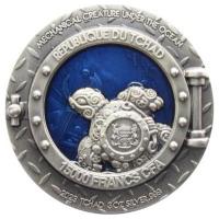 Tschad - 15000 Francs Mechanical Creature  Under the Ocean 2023 - 3 Oz Silber Antik Finish High Relief Color