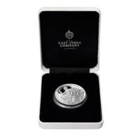 St. Helena - 1 Pfund The Queens Virtues: Courage 2022 - 1 Oz Silber PP