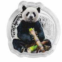 Solomon Islands 2 Dollar Giant Panda 2022 1 Oz Silber Color